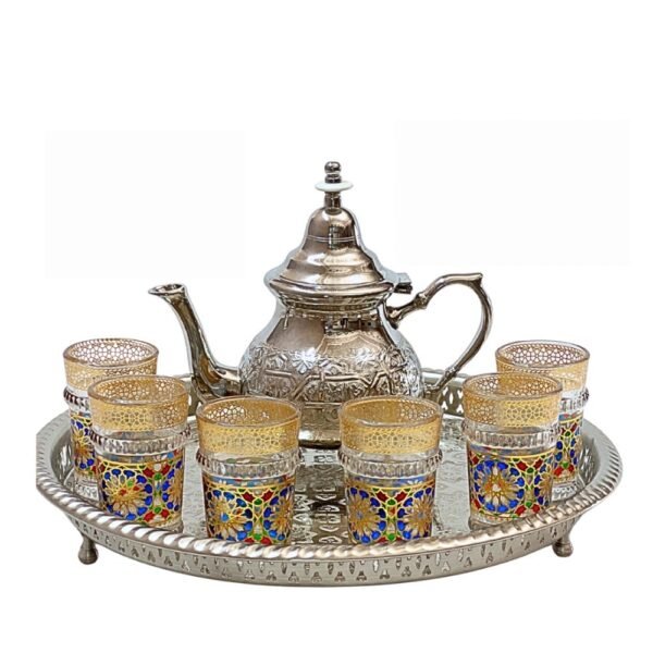 Service à Thé Marocain Complet L