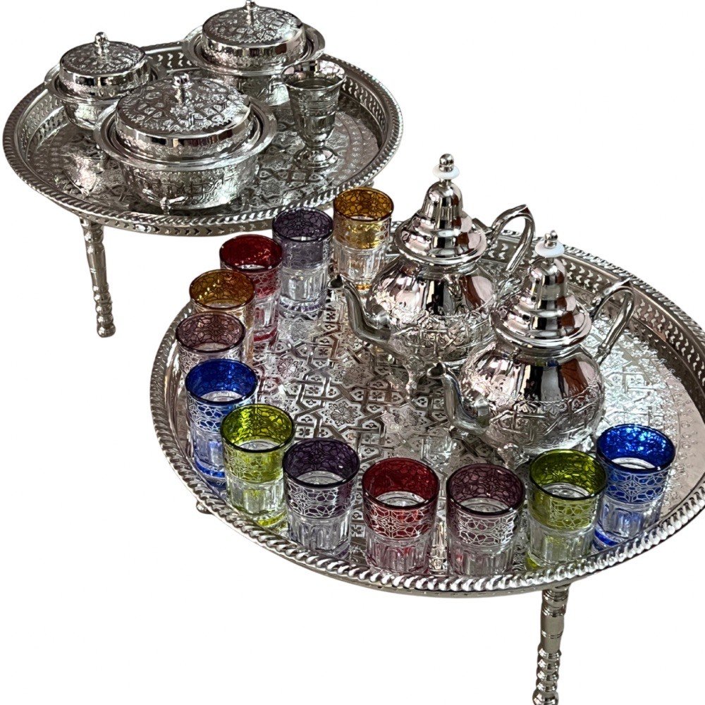 Service de thé Marocain complet
